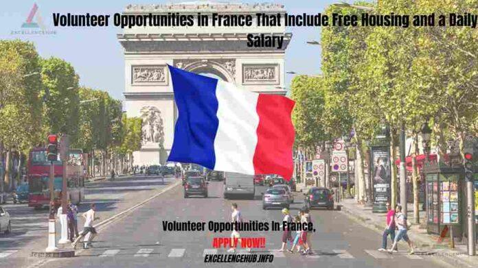 Volunteer Opportunities in France That Include Free Housing and a Daily Salary