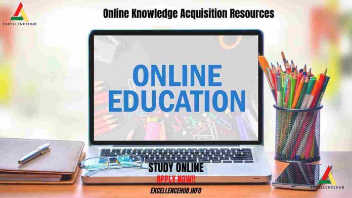 Online Knowledge Acquisition Resources