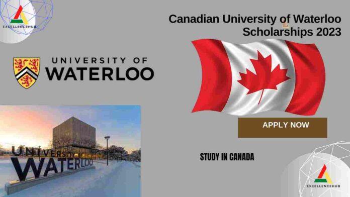 Canadian University of Waterloo Scholarships 2023