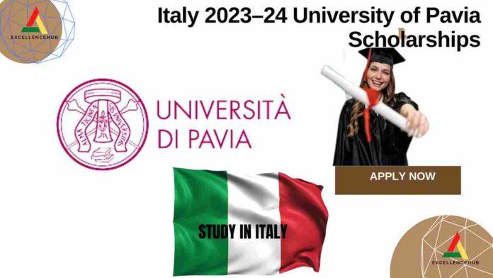 Italy 2023–24 University of Pavia Scholarships