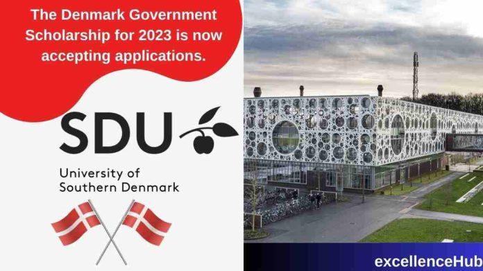 The Denmark Government Scholarship for 2023 is now accepting applications.