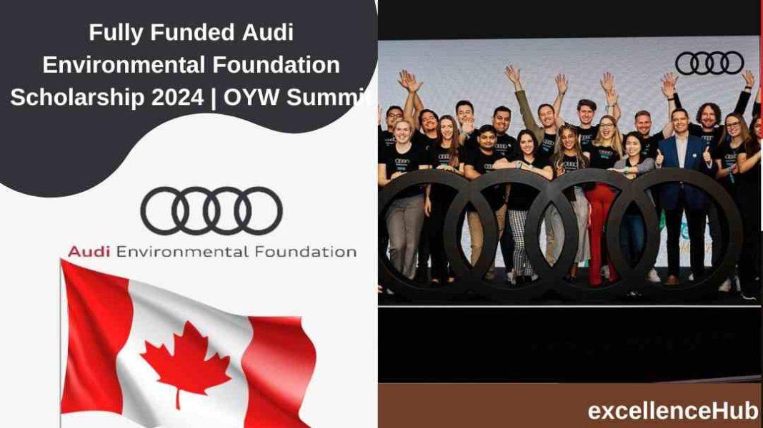 Fully Funded Audi Environmental Foundation Scholarship 2024 OYW