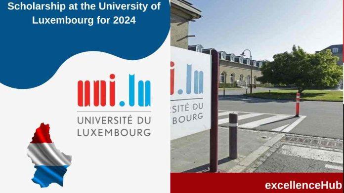 Scholarship at the University of Luxembourg for 2024