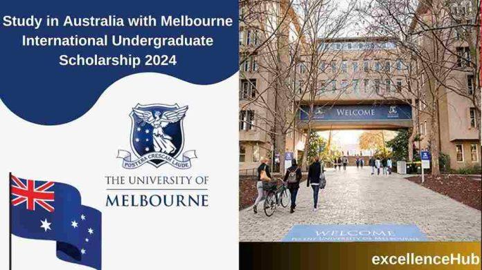 Study in Australia with Melbourne International Undergraduate Scholarship 2024