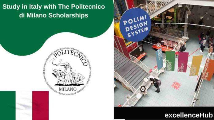 Study in Italy with The Politecnico di Milano Scholarships
