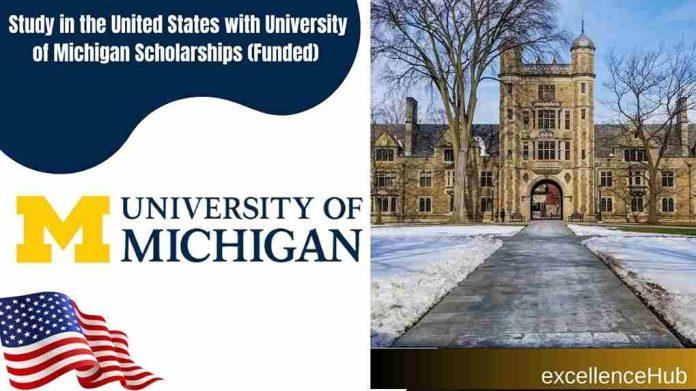 Study in the United States with University of Michigan Scholarships (Funded)