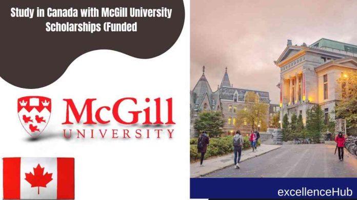 Study in Canada with McGill University Scholarships (Funded