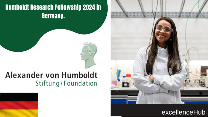 Humboldt Research Fellowship 2024 in Germany.