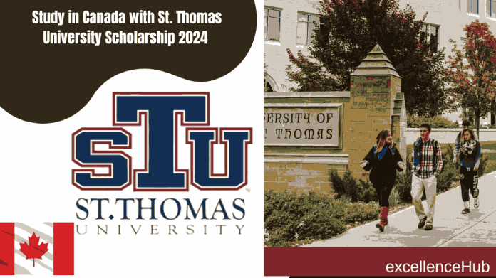 Study in Canada with St. Thomas University Scholarship 2024