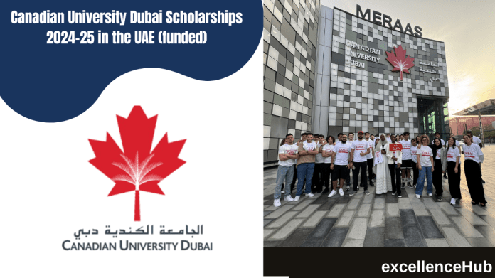 Canadian University Dubai Scholarships 2024-25 in the UAE (funded)