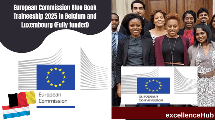 European Commission Blue Book Traineeship 2025 in Belgium and Luxembourg (Fully funded)