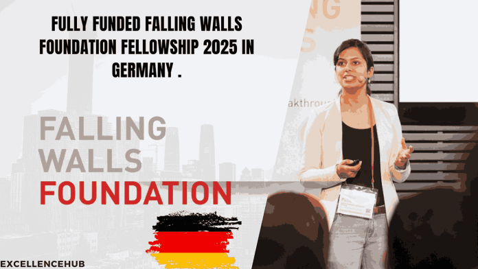 Fully funded Falling Walls Foundation Fellowship 2025 in Germany .