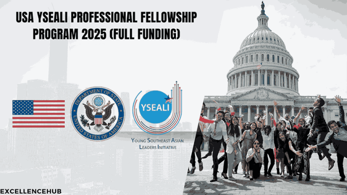 USA YSEALI Professional Fellowship Program 2025 (Full Funding)