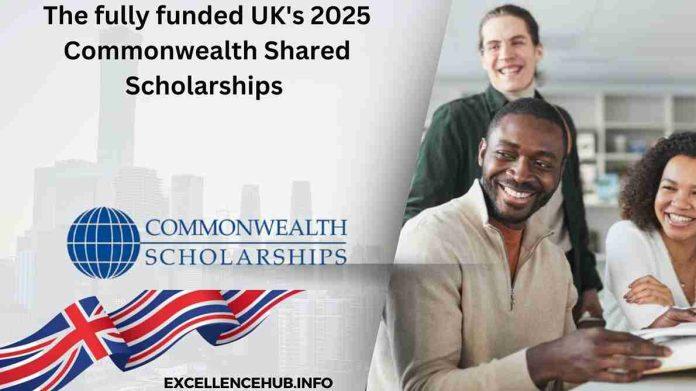 The fully funded UK's 2025 Commonwealth Shared Scholarships