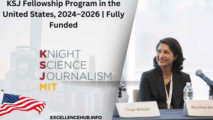 KSJ Fellowship Program in the United States, 2024–2026 | Fully Funded